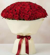 Букет 101 Красная роза Милано #REPLACE_PRED# Красный Профинтерн