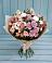 Букет цветов из: Хризантемы, Розы и Альстромерии в Красный Профинтерн