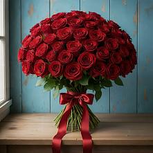Букет Красные розы Блэк Меджик в Красный Профинтерн
