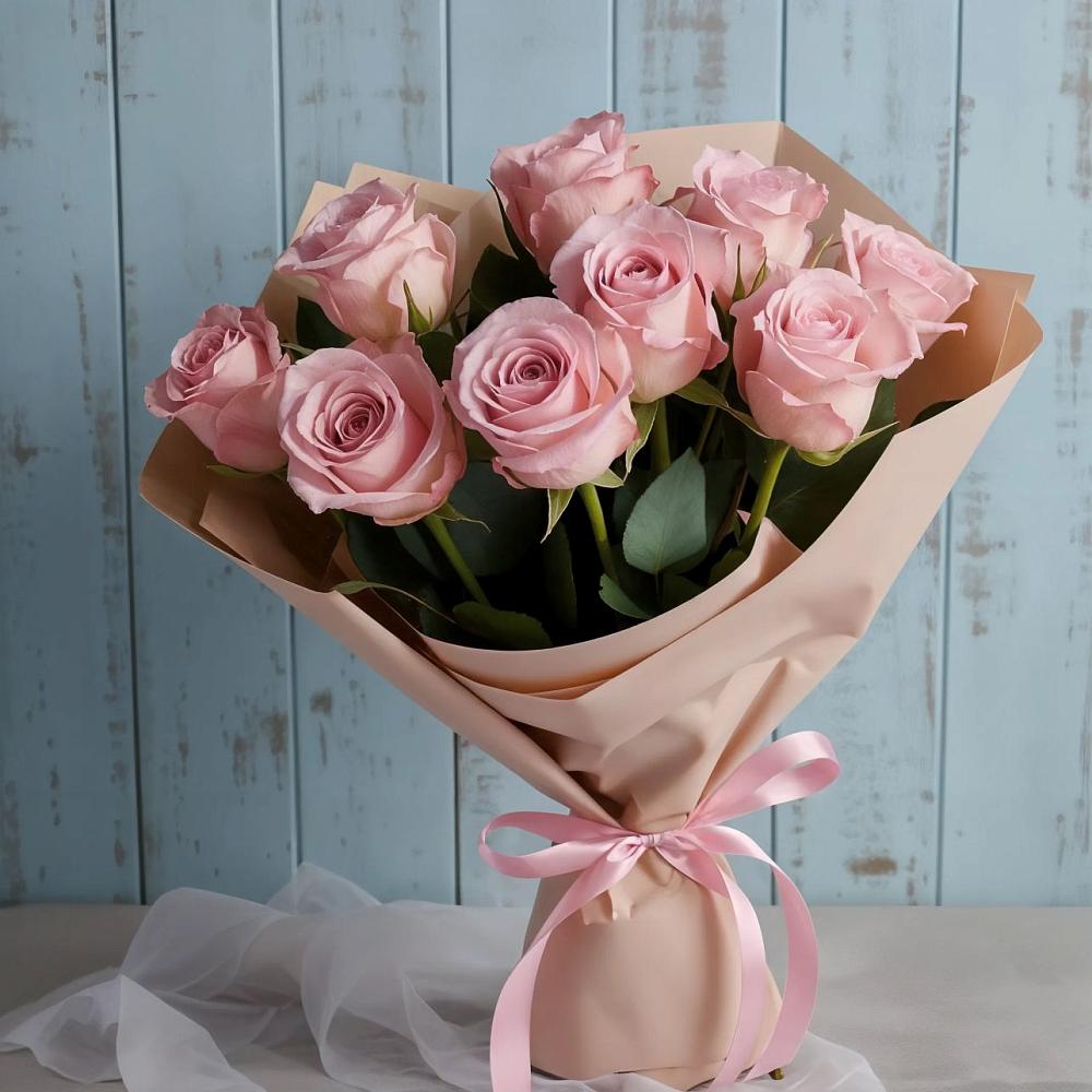 Букет цветов из: Розы в Красный Профинтерн