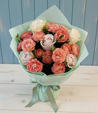 Букет цветов из:  Розы в Красный Профинтерн