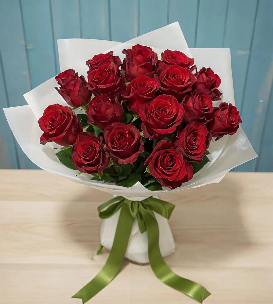 Букет Красные розы в Красный Профинтерн