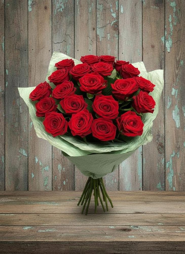 Букет Классика в Красный Профинтерн