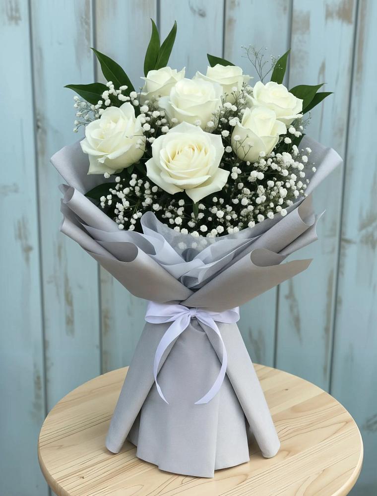 Букет цветов из: Розы в Красный Профинтерн