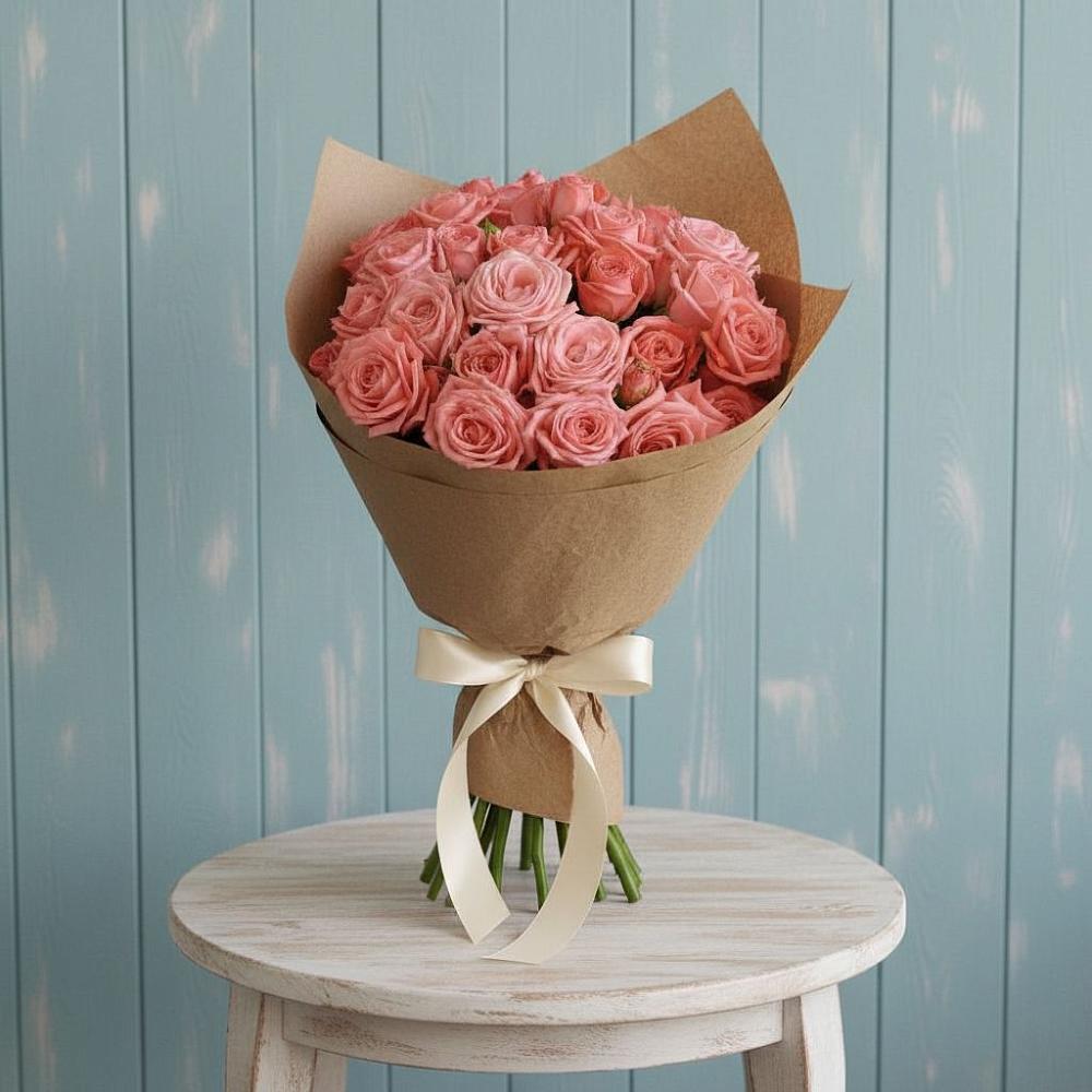 Букет цветов из: Розы в Красный Профинтерн