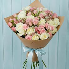 Букет цветов из:  Розы #REPLACE_PRED# Красный Профинтерн