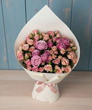 Букет цветов из:  Розы в Красный Профинтерн